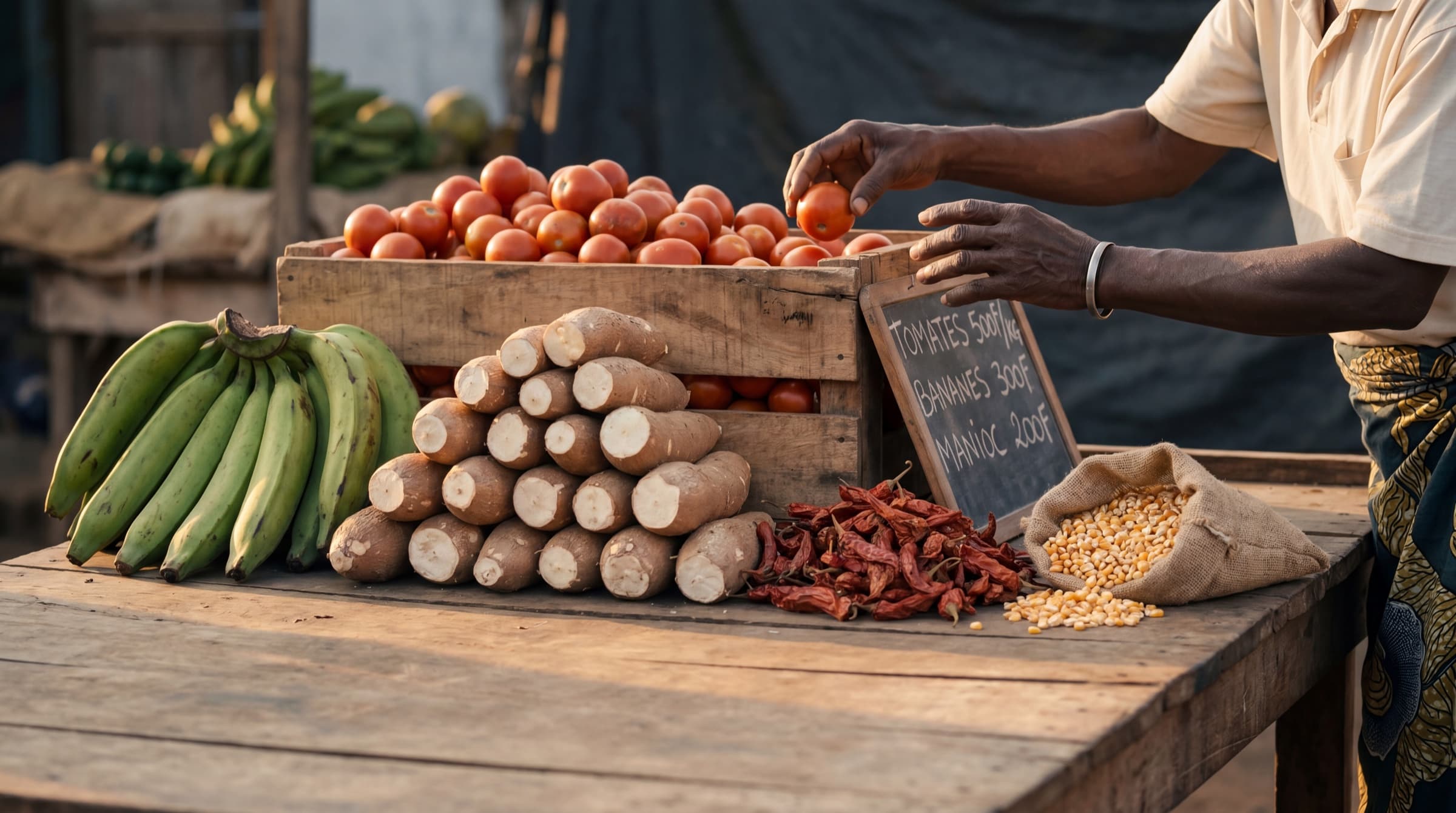 Prix des marchés agricoles en République du Congo
